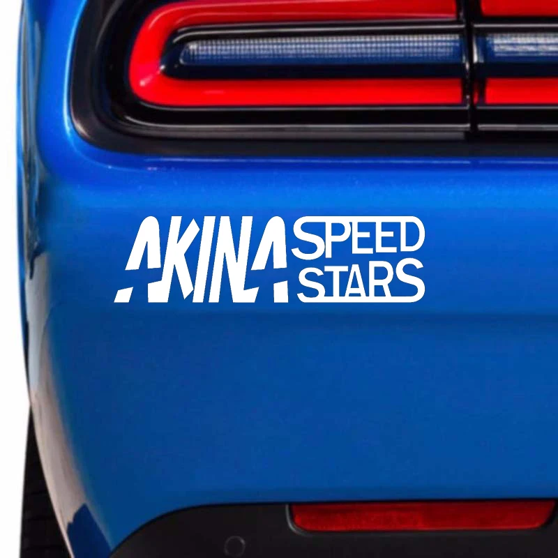 AKINA скоростные звезды Виниловые стикеры наклейки смешные JDM низкие гоночные