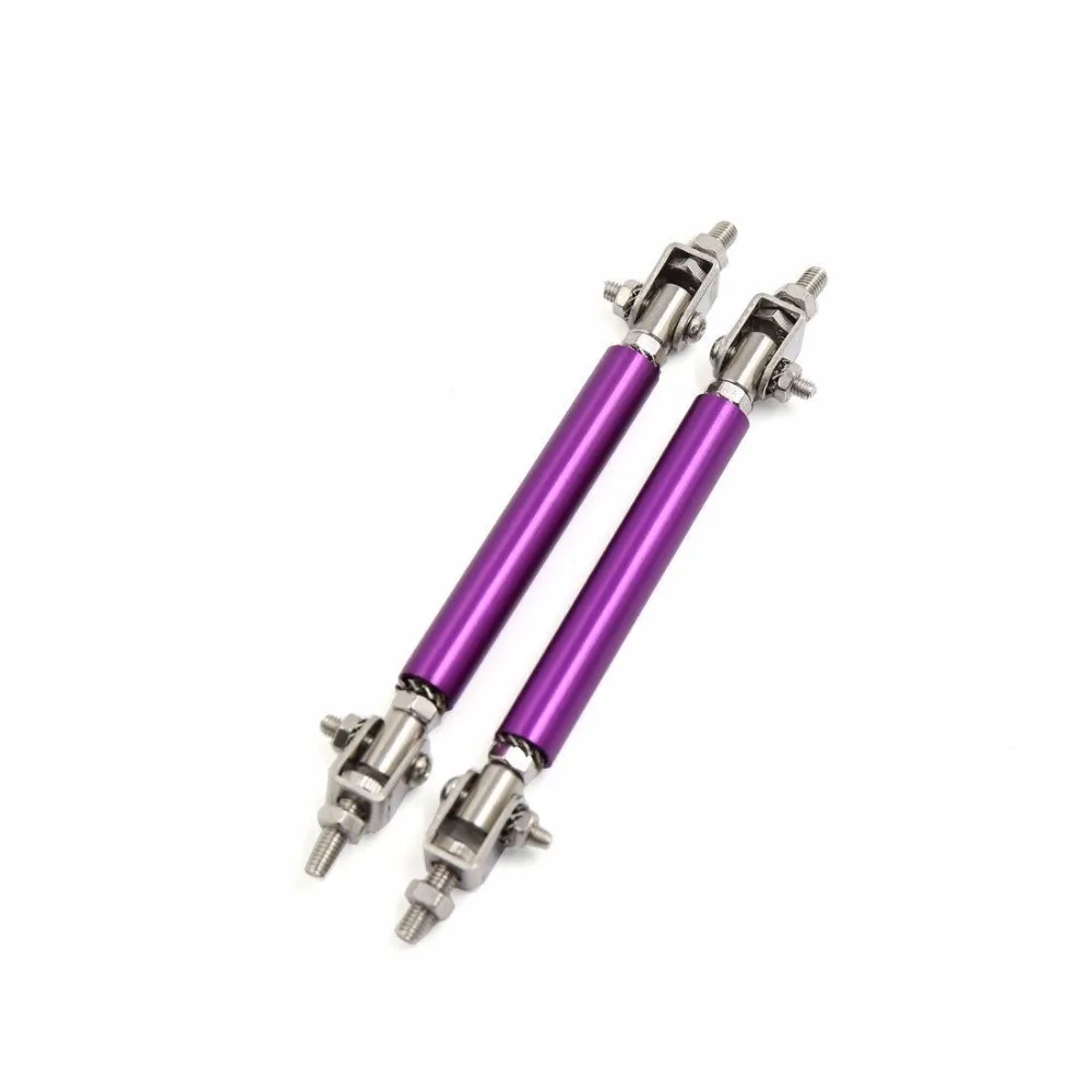 OSIAS RED BLUE SILVER Golden black purple C2x 7.5cm Adjustable Car Bumper Lip Splitter Tie Strut Rod Bars Support Universal | Автомобили и