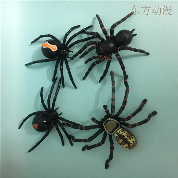 

pvc figure model spider toy 4pcs/set