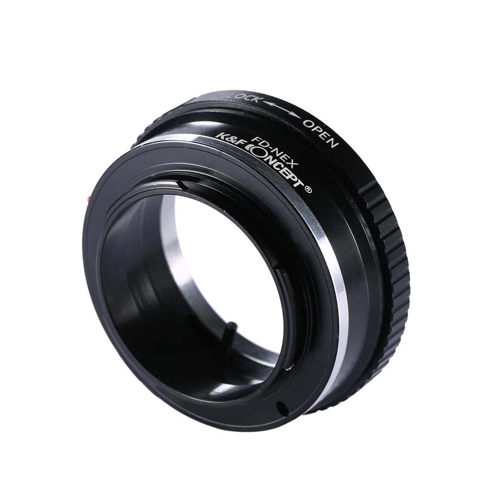 K&F concept Переходное Кольцо FD-NEX FD Объектива на Sony NEX-3 NEX-5 NEX-VG10 NEX фотоаппарата переходник