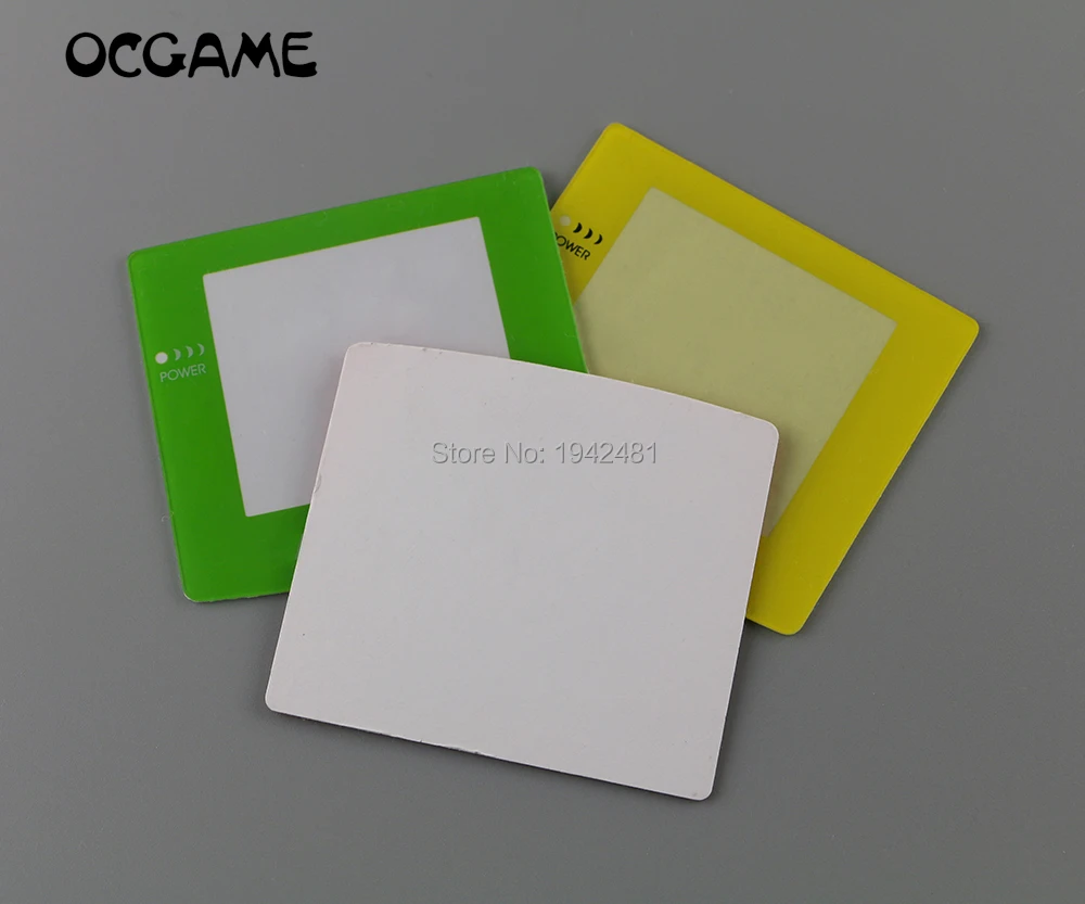 OCGAME 8 шт./лот высококачественные пластиковые цветные экраны для Gameboy цвет GBC