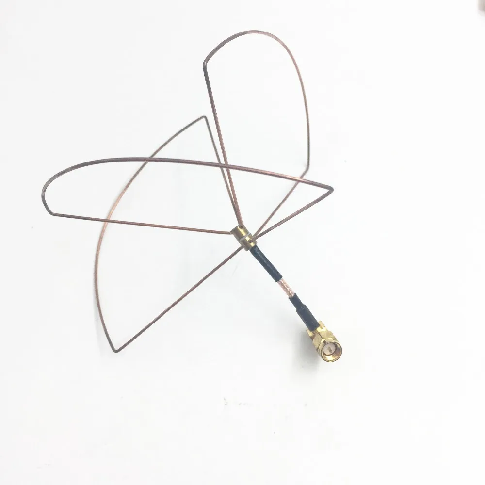 2pcs 1.2G 3 Blades SMA Clover Leaf Antenna &amp Skew Planar Audio Video FPV TX RX | Игрушки и хобби