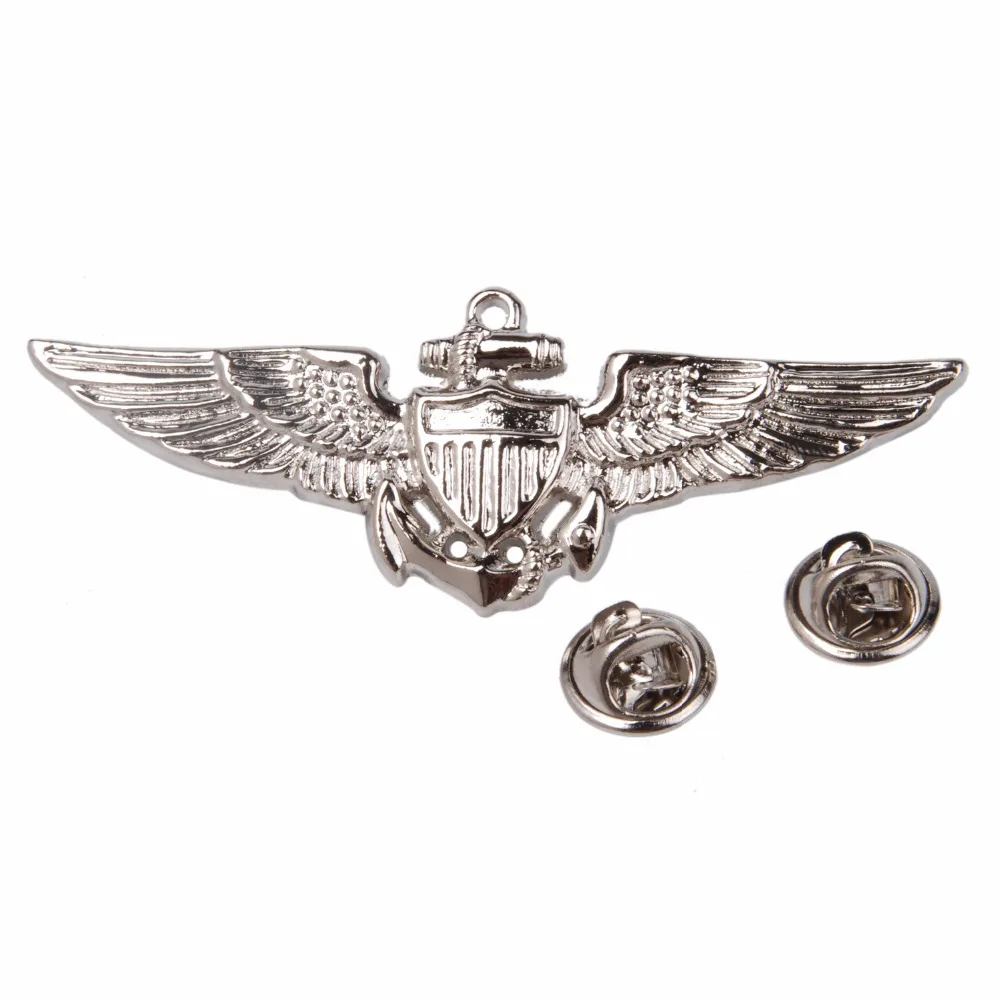 WW2 США Военные авиаторы Металлическая Булавка крылья| |