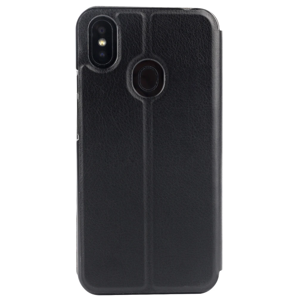 Роскошный чехол Ulefone X из искусственной кожи откидной с функцией подставки задняя