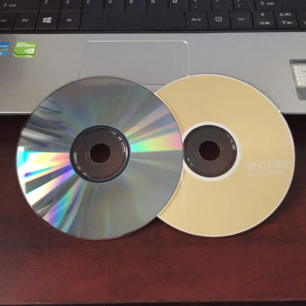 Оптовая продажа 5 дисков класс A + желтый цвет печатный 12x700 мб CD RW диск|disc|disc blank |