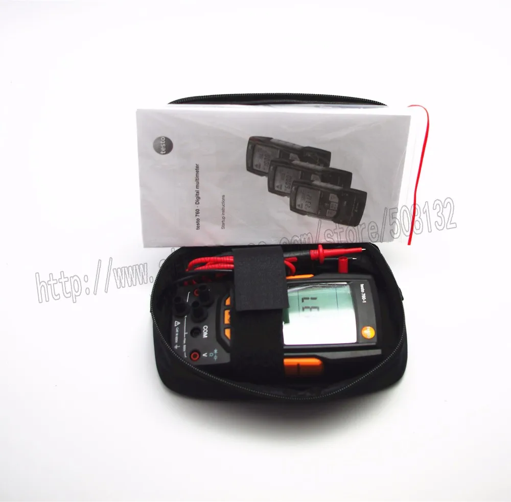 Testo 760-1 Цифровой мультиметр DMM 0590 7601 с мягкий чехол KCH17