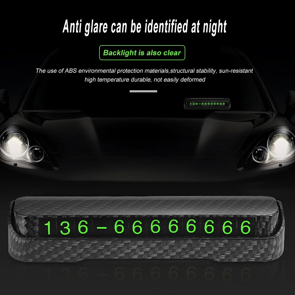 Автомобильный стикер стильная карта автомобильной временной парковки