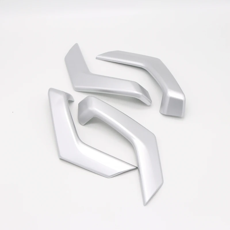 car styling Interior Accessories Door Armrest Handle Cover Sticker Trim 4pcs ABS For VW Volkswagen T-Roc 2017-2018 | Автомобили и