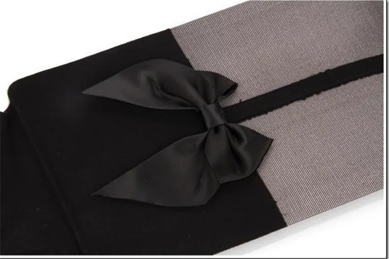 Новинка брендовые черные подвязки Бен-Си с бантом чулки до бедра колготки выше