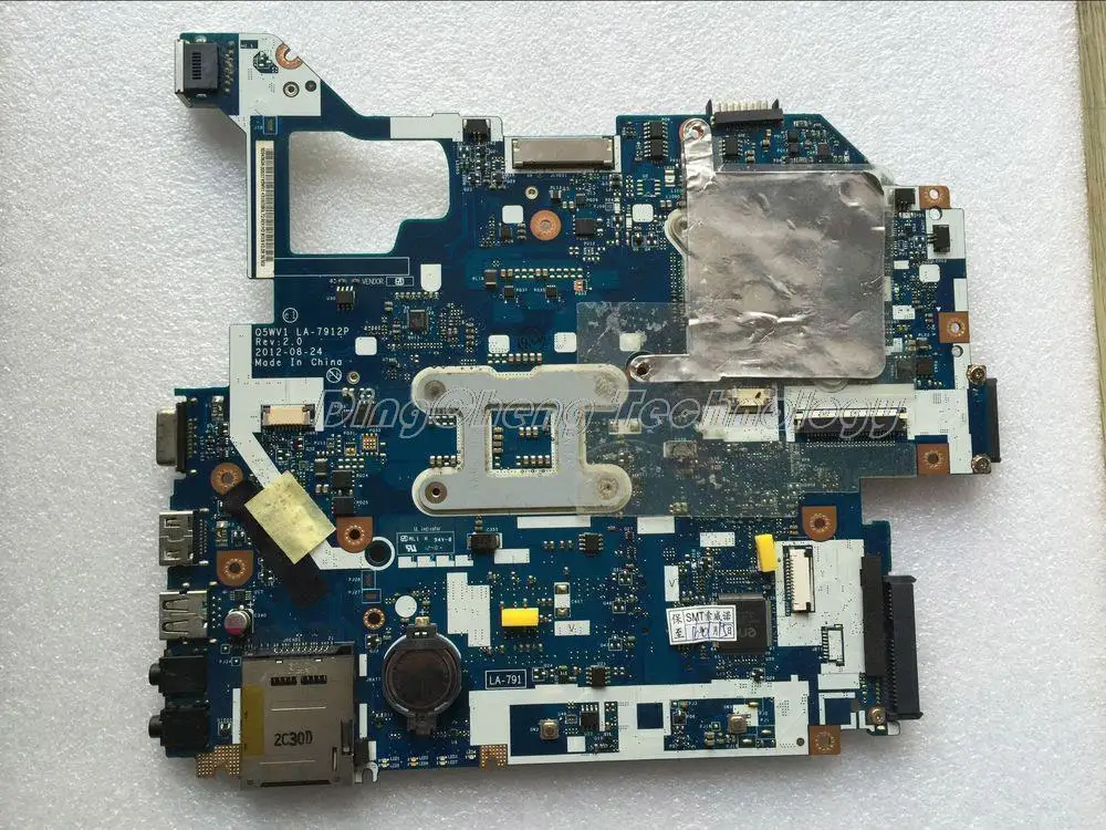 HOLYTIME материнская плата для ноутбука acer E1-571 Q5WV1 LA-7912P REV 2,0 NBM6B11001 NB. M6B11.001 HM77 DDR3 GT710M 2 Гб видеокарта