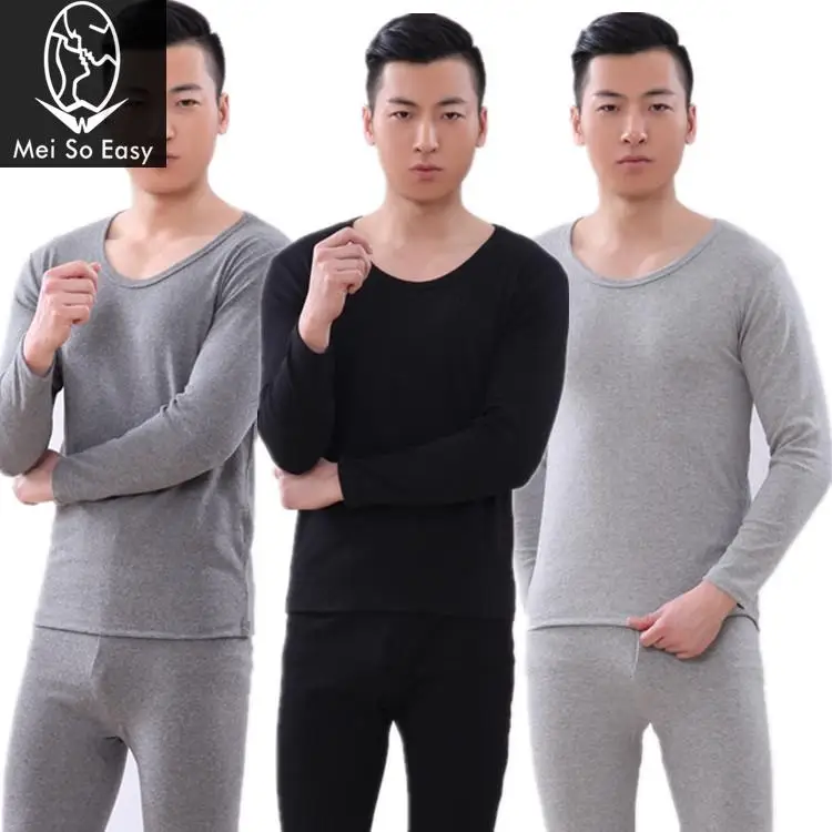 2017new arrival men winter cotton large male Double layer thermal underwear set Long Johns Soft Comfort plus size XL-7XL TF8J001