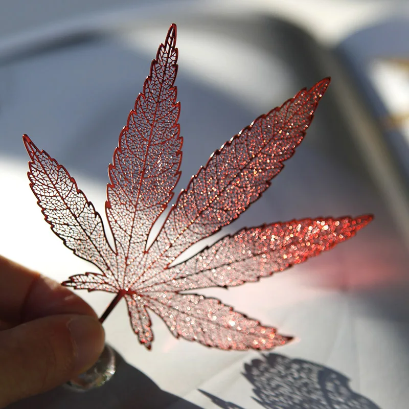 Креативные подарки в китайском стиле металлический полый Cmaple закладки с