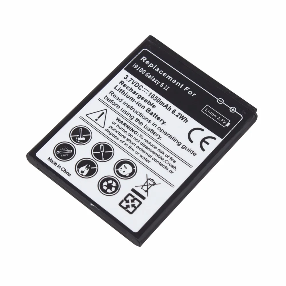 Аккумулятор 2x1650 мАч для Samsung Galaxy S2 i9100 + настенное зарядное устройство USB SII GT
