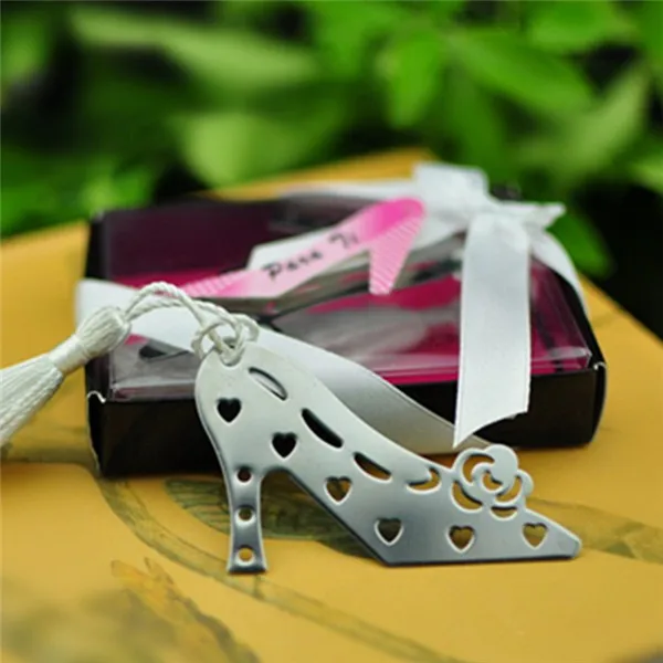 10 шт. высоком Туфли на каблуке Закладка с кисточкой свадебные подарки для гостей