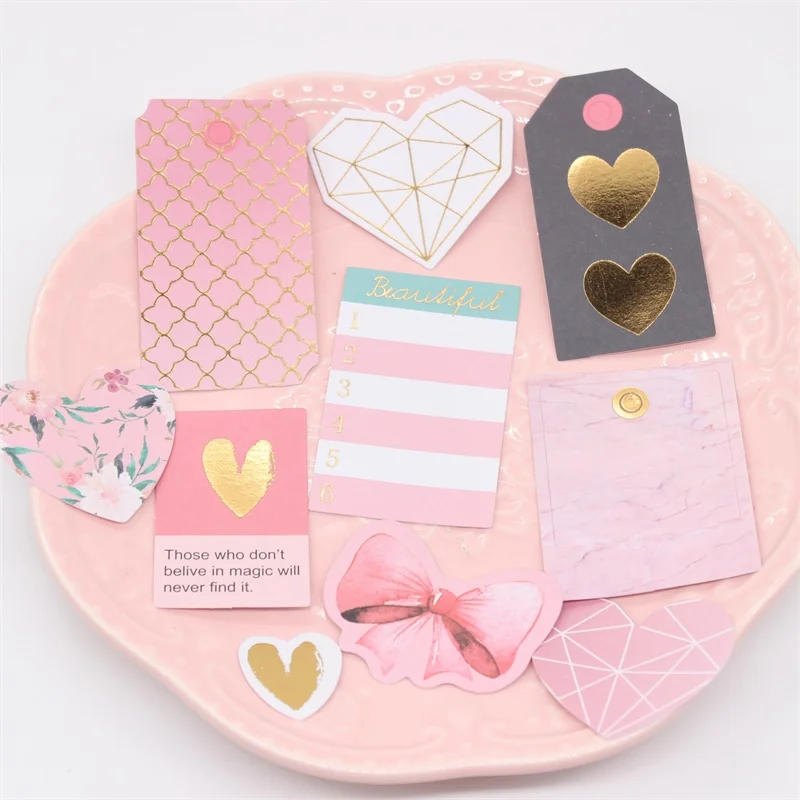 KSCRAFT 42pc лучше с вами кардшток высечки для скрапбукинга счастливый