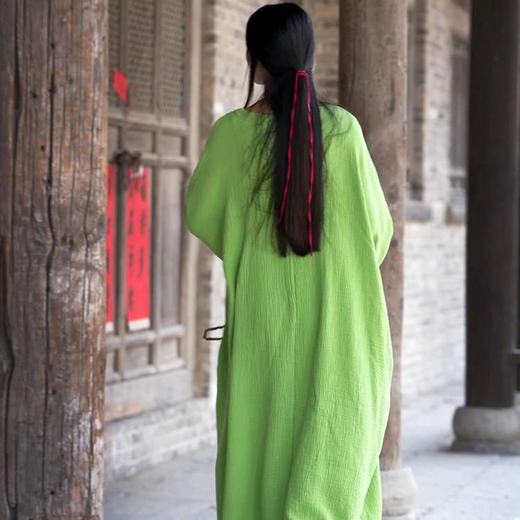 Sherhure женское длинное платье из хлопка и льна, женское летнее платье Vestidos размера плюс, женская одежда, Женское Платье Макси