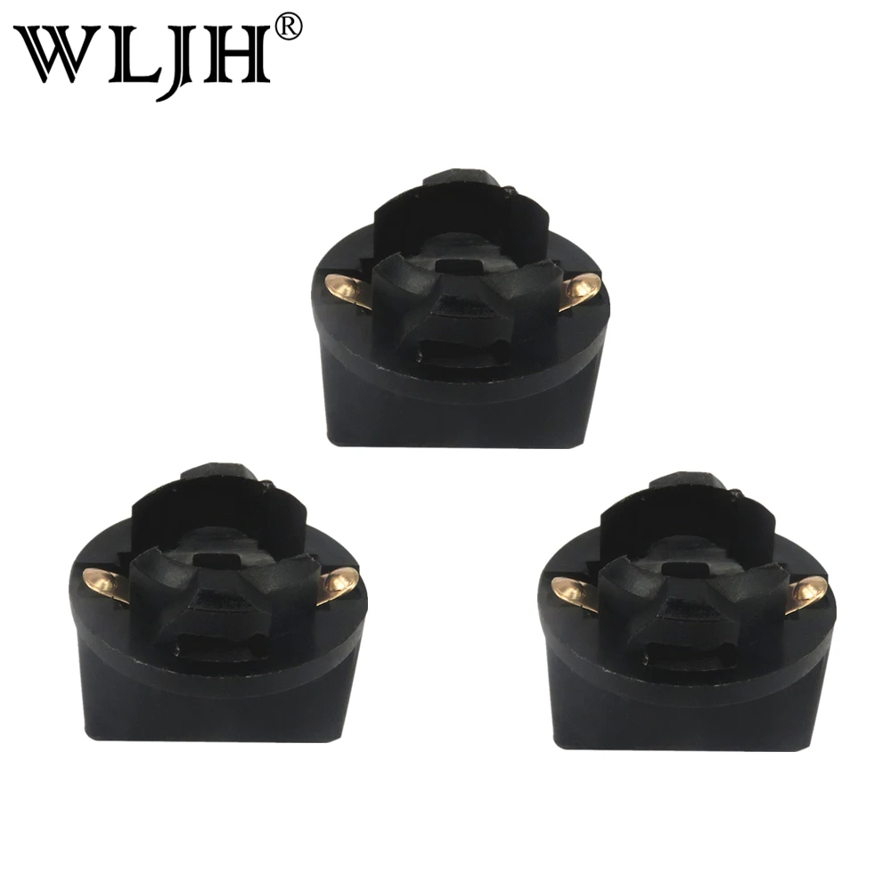 WLJH 200 шт. T10 гнездо 1/2 ''основание W5W 168 194 2825 автомобиль инструмент светильник