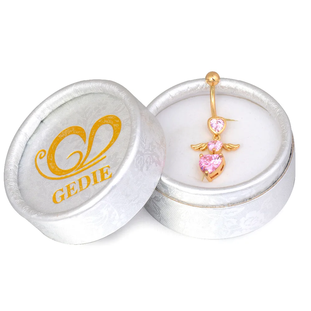 Подарок посылка пирсинг ювелирные изделия для пупка тела тонкой пирсинга кольцо