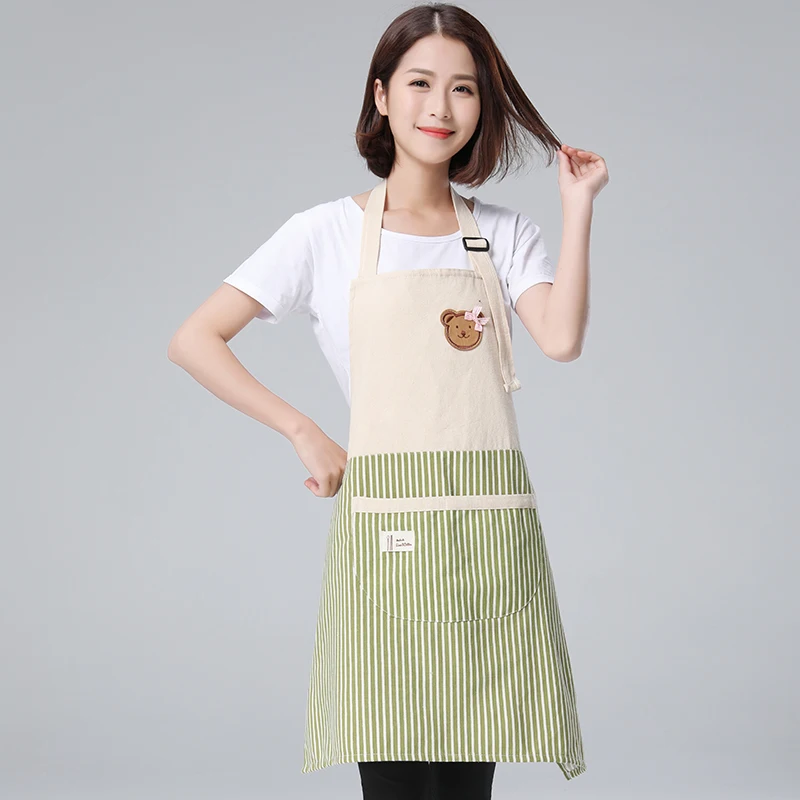 Han edition fashion apron lovely kitchen cooking oil anti-fouling adult lady corset dress smock | Дом и сад
