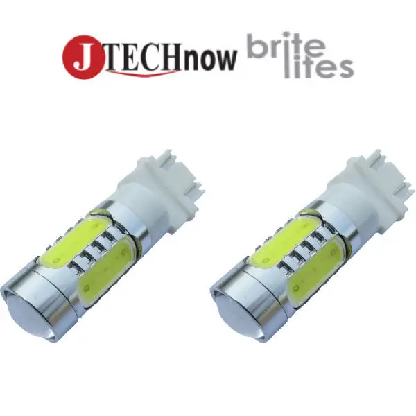 2 x T25 3157 13W High Power LED White Light Bulb | Лампы и освещение