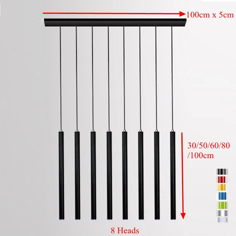 LukLoy-luces colgantes para comedor, lámpara de cocina moderna, iluminación para tienda, mesa de comedor, barra, foco de mostrador