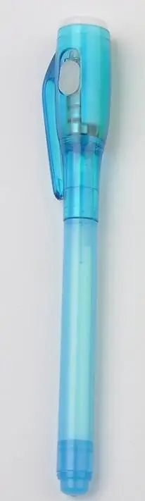 blue B Корейские канцелярские принадлежности креативное исчезновение магии ручка УФ-светильник ручка с невидимыми чернилами Забавный маркер ручка школьные принадлежности для детей - Цвет: blue B