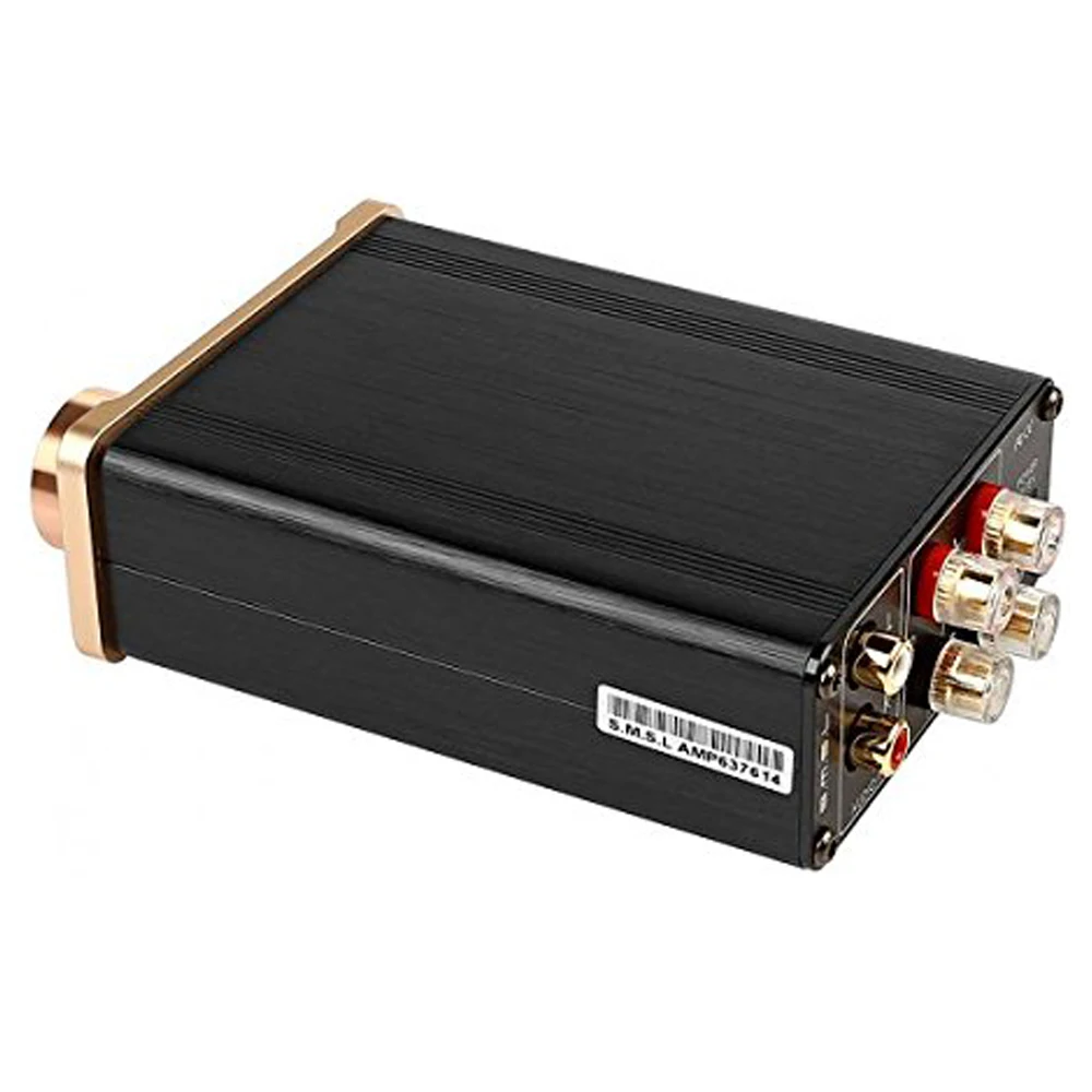 SMSL SA-36A Pro AMP HIFI большая мощность цифровой встроенный Tripath стерео усилитель с 12 В 3.8A адаптер питания черный, серебристый, золотой