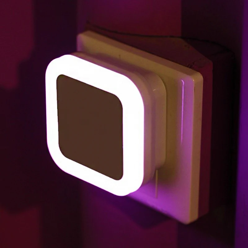 

Новый светодиодный ночник с европейской и американской вилкой, новинка, светильник для кровати, туалетный светильник, Настенные светильник...