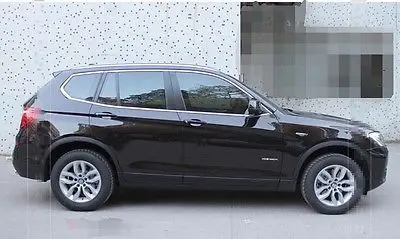 12 * Стальной Хромированный верх + нижняя рамка для BMW X3 f25 2011 2012 13 2014|Хромирование| |