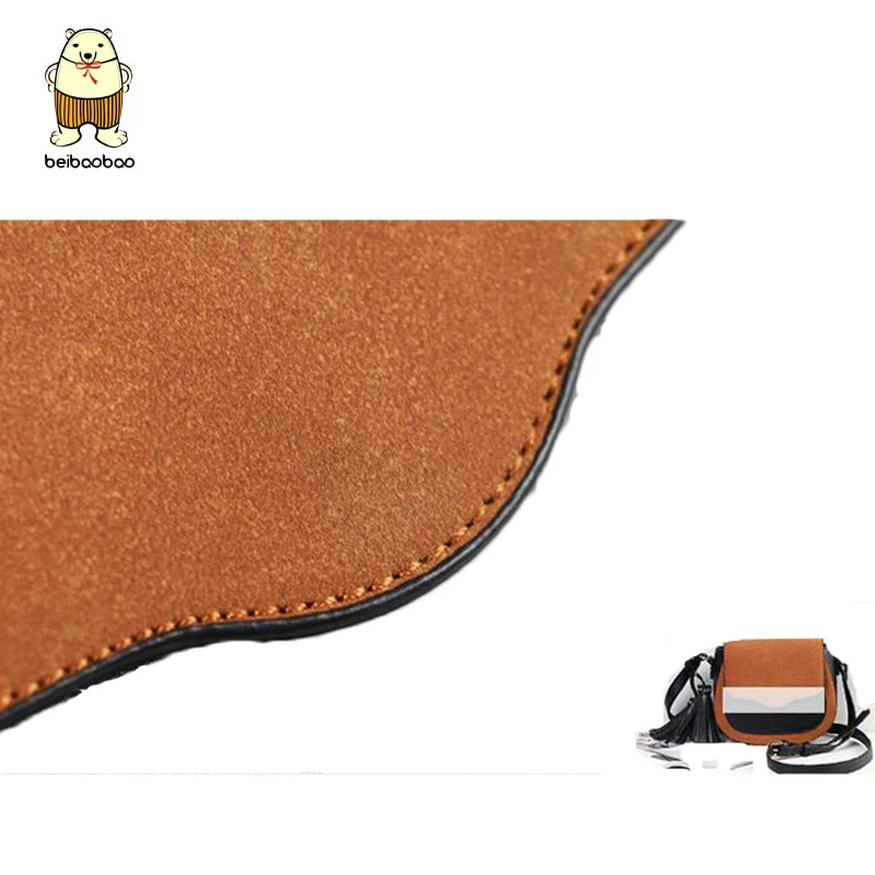 Beibaobao 2018 Crossbody Bags For Teenage Girls High Quality Matte Leather Fashion Women Messenger Tassel Women's Bag B022 | Багаж и