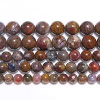 genuine pietersite natural stone round loose beads 6 8 10 mm pick size for jewelry making