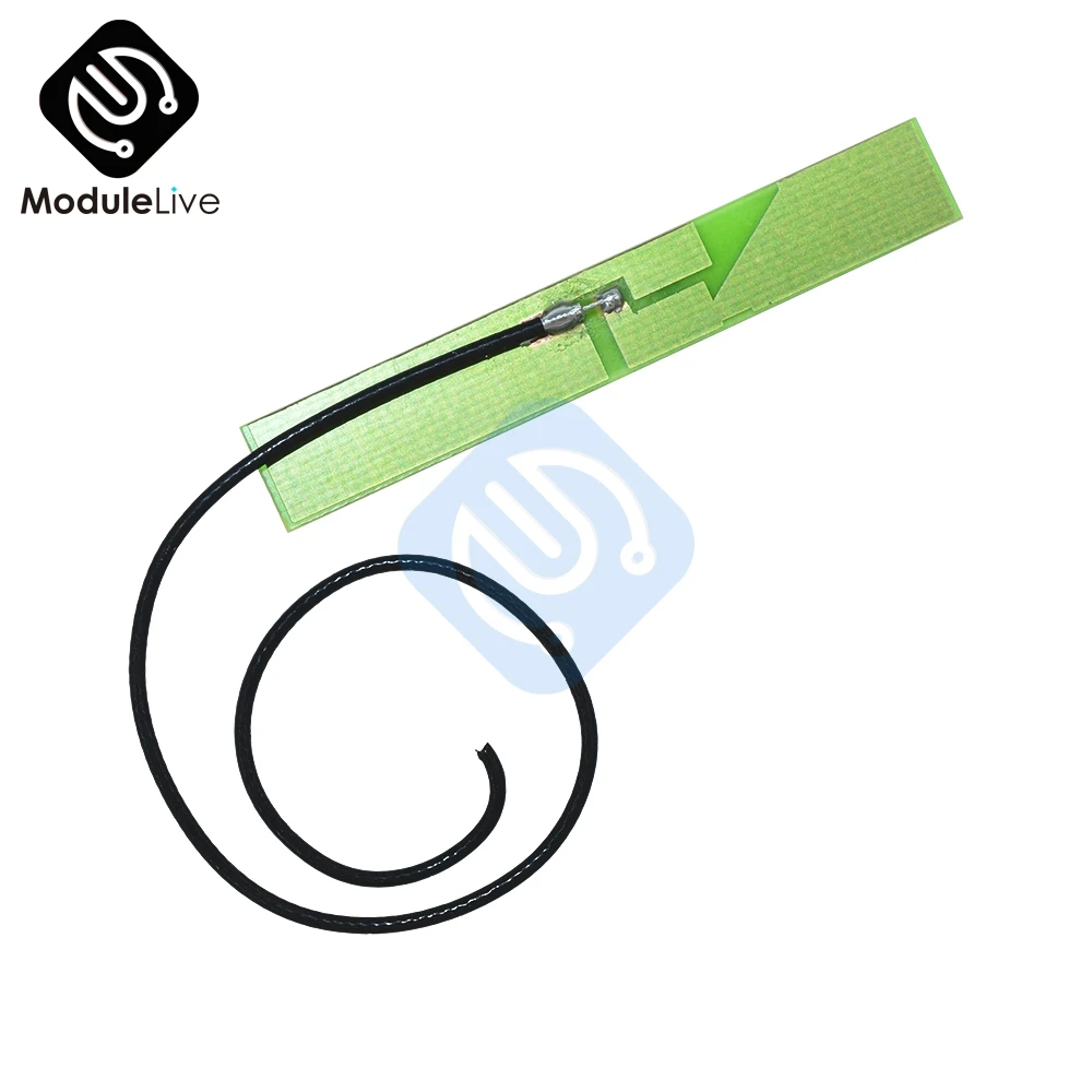 SIM900 SIM800L SIM908 WIFI 2 4G 3dbi PCB антенна IPX IPEX WLAN 802 11 b/g/n ноутбук Bluetooth беспроводной модуль