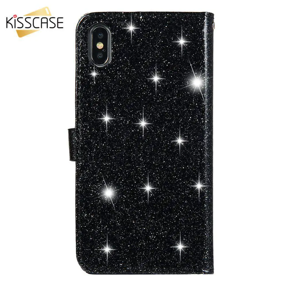 Чехол KISSCASE Heart Bling Для Huawei Mate 20 Pro P20 Lite P10 Алмазный чехол для 10 P8 Lite|Чехлы-портмоне| |