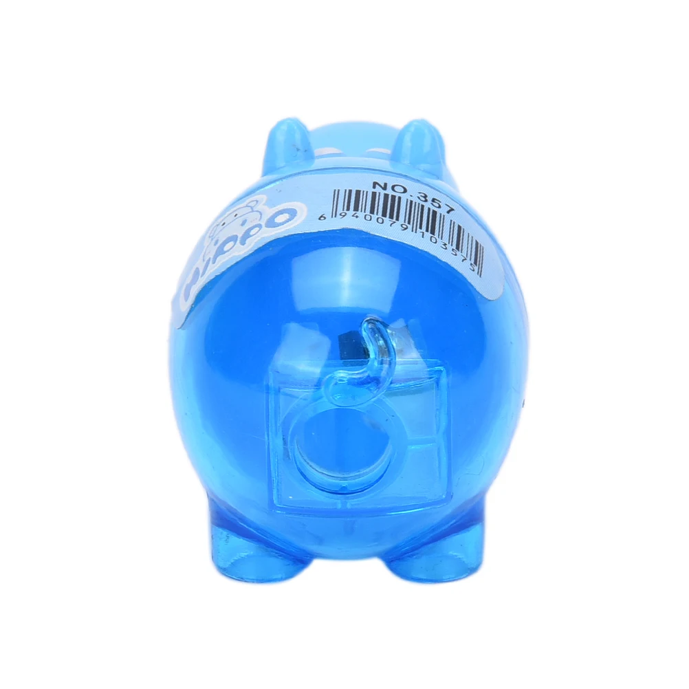 

Creative Colorful Hippo Shape Animal Mini Pencil Sharpener Knife Cutter Students Children Kids Gift Random Color