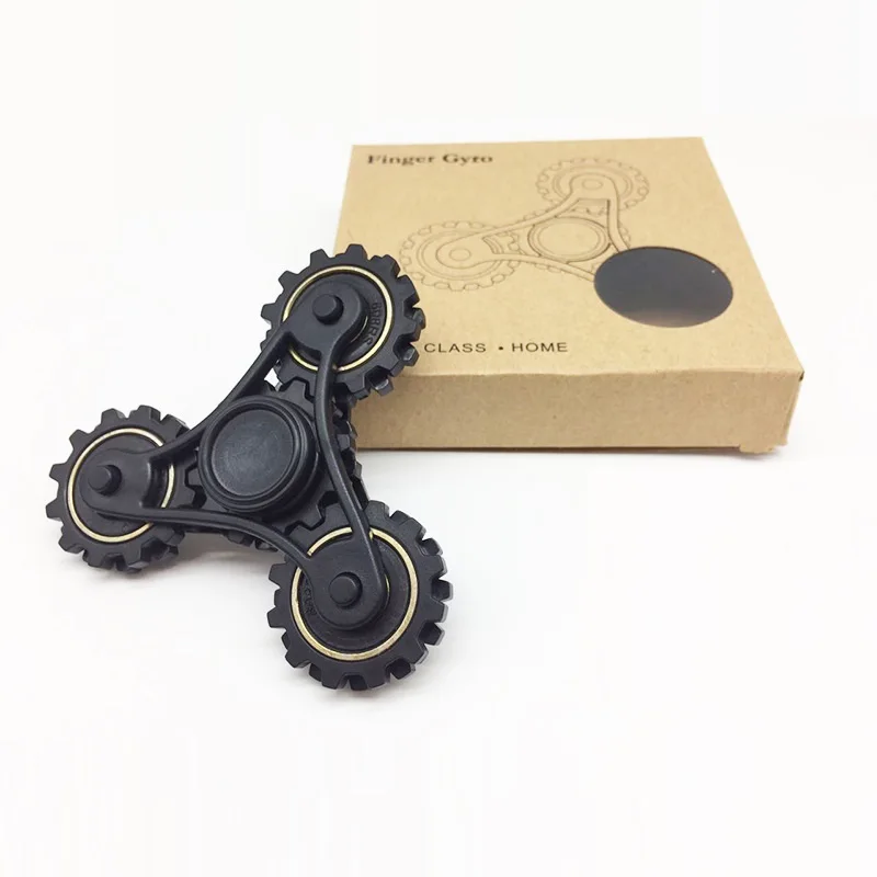 Ручной Spiner Непоседа игрушки непоседы блесны 4 Шестерни Spinner ерзает руки стресс