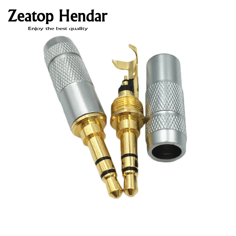 10 шт. позолоченные наушники 3 5 мм полюса|connector diy|connector 3connector 3.5mm |