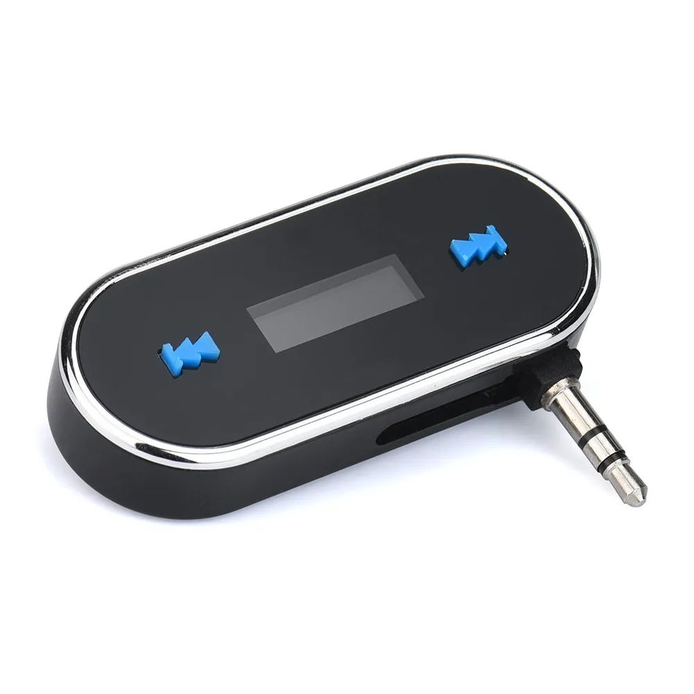 Carprie Беспроводной ЖК дисплей Car Kit MP3 плееры Handsfree fm передатчик Радио адаптер 3.5 мм