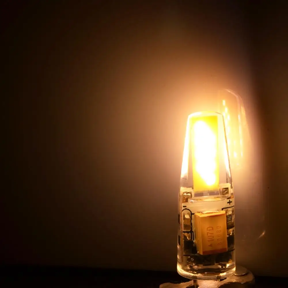 Светодиодная лампа G4 6 шт./лот 3 Вт 12 в пост. Тока|led bulb|cob led bulblight for |
