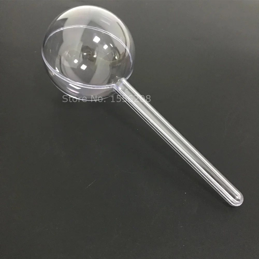 

20mm Long transparent open plastic hollow ball candy box creative cute small gift package box clear ornament kids DIY party