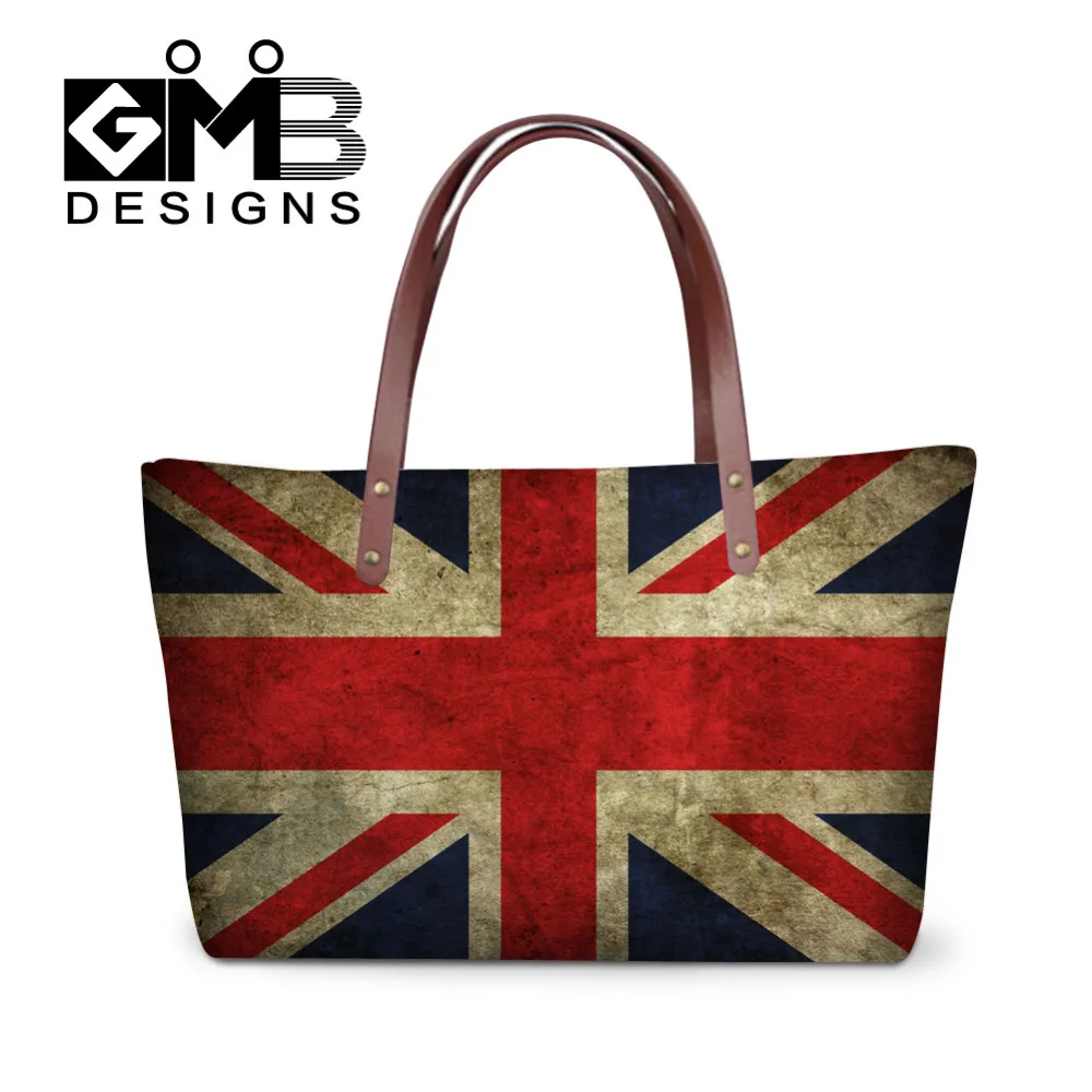 Женская сумка с бахромой Union Jack модная дизайнерская принтом флага США мессенджер