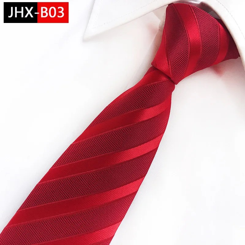 Модные мужские галстуки в красную полоску, галстук «гусиная лапка», деловые аксессуары, свадебные галстуки для жениха 8 см, галстуки для дел...