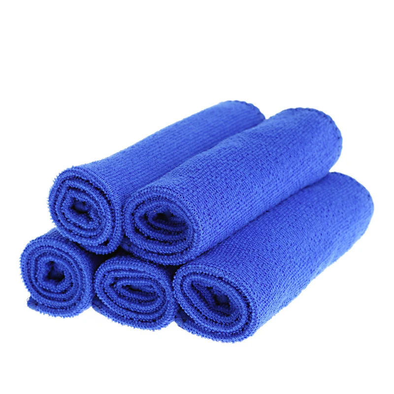 Горячие 5 шт Мягкие впитывающие салфетки для мытья автомобиля авто Уход