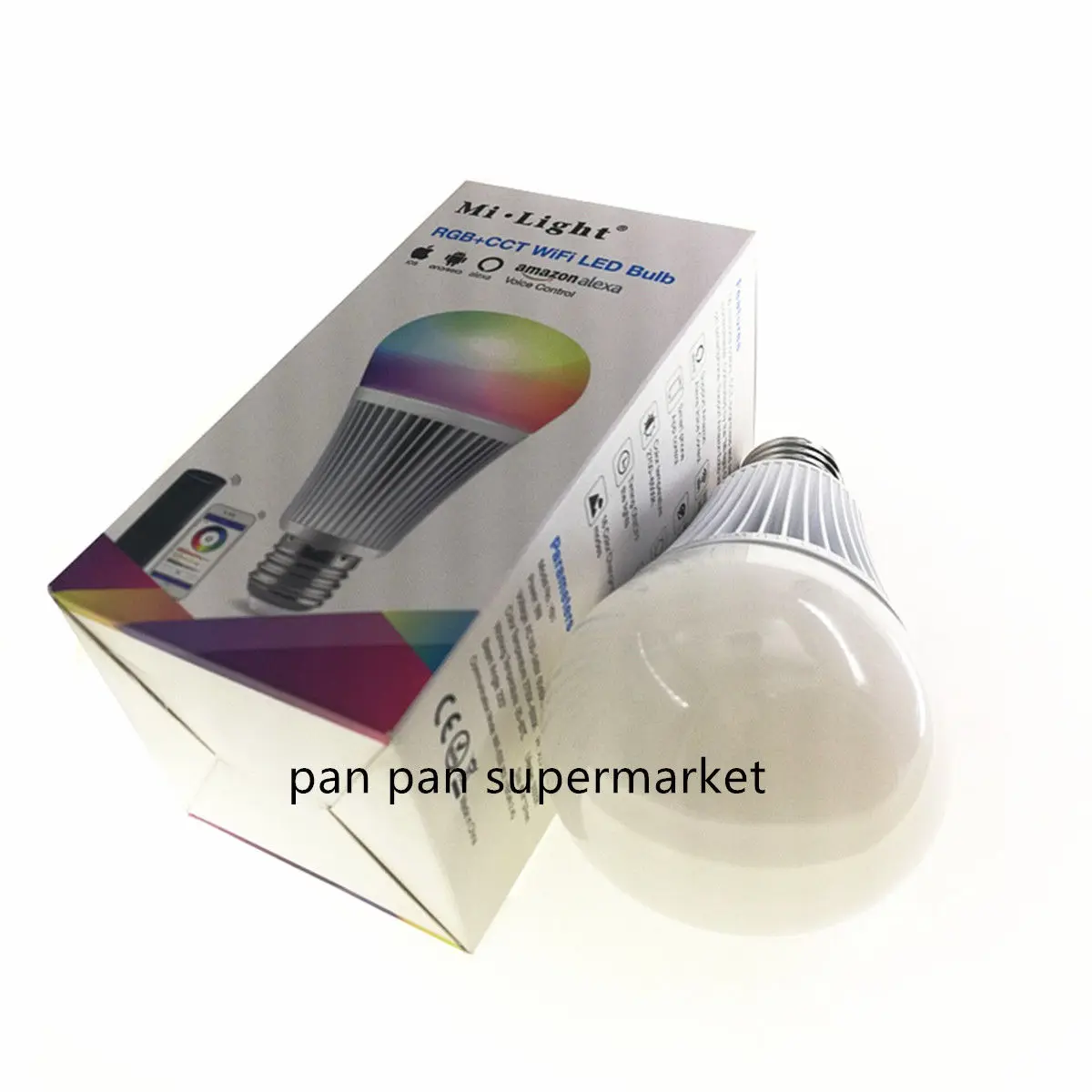 Mi. light YB1 9W RGB + CCT E27 умная Светодиодная лампа AC110V 220V 2 4G Беспроводное