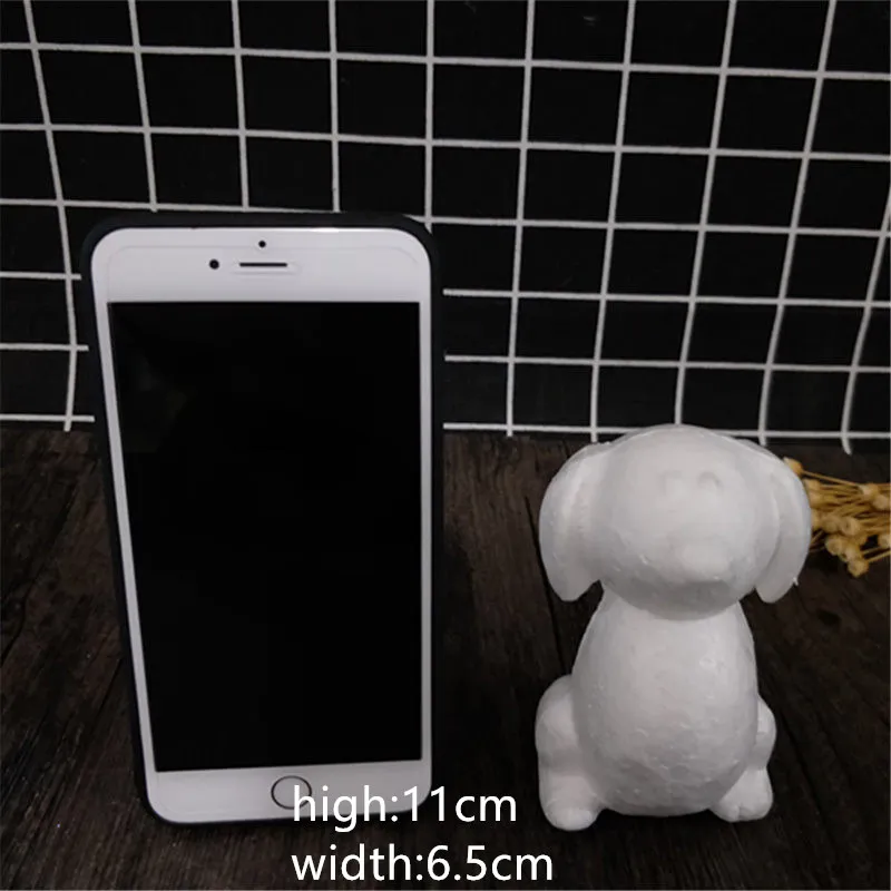 Electronic dog 1pcs 1 шт. 15 см/20 см/35 см пена Роза медведь плесень DIY искусственный цветок розы Медведь пластик медведь розы собака удачи модель формы - Цвет: Electronic dog 1pcs