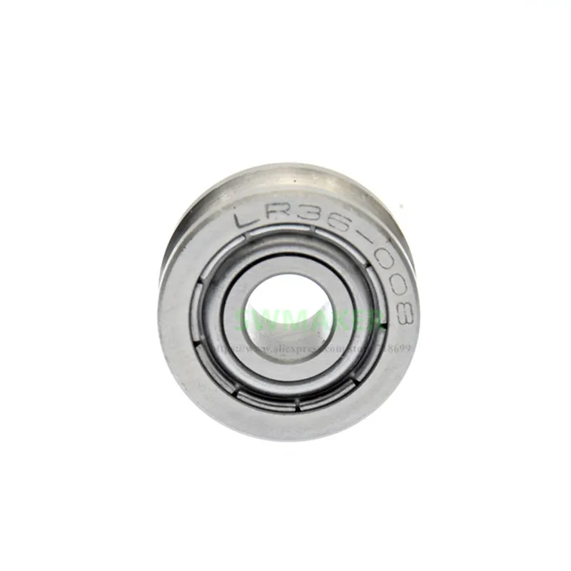 SWMAKER 10 шт 8*24*11 мм U паз подшипник шкив трек 8 диаметр роликового