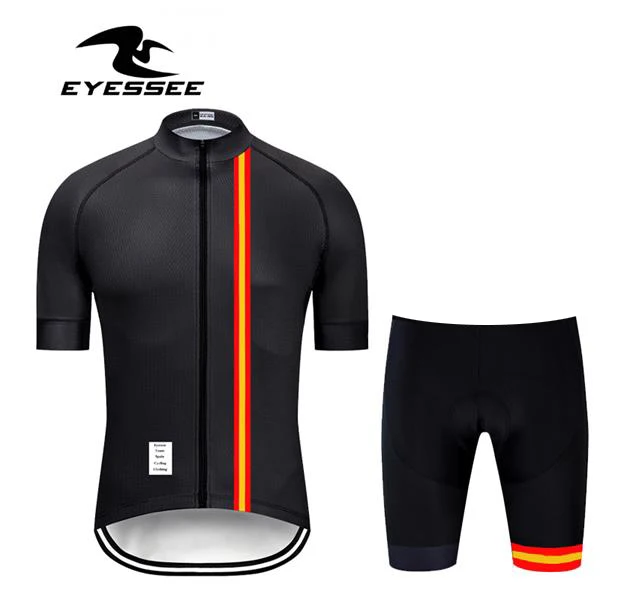 kits EYESSEE Pro Spain набор Джерси для велоспорта, одежда для горного велосипеда, одежда для горного велосипеда, одежда для велоспорта, Мужская одежда для велоспорта - Цвет: kits