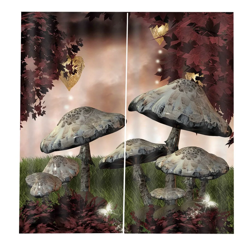 Мультяшные занавески для фотографий затемняющие оконные драпировки Роскошные 3D