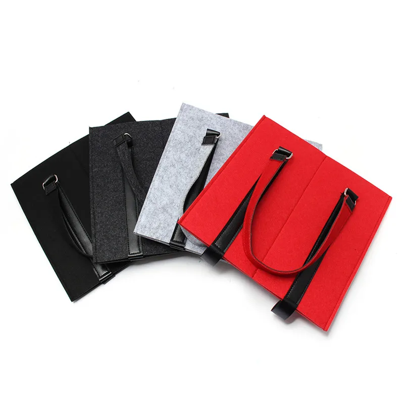 Mrosaa шерстяная фетровая сумка для переноски бутылок вина шампанского путешествий