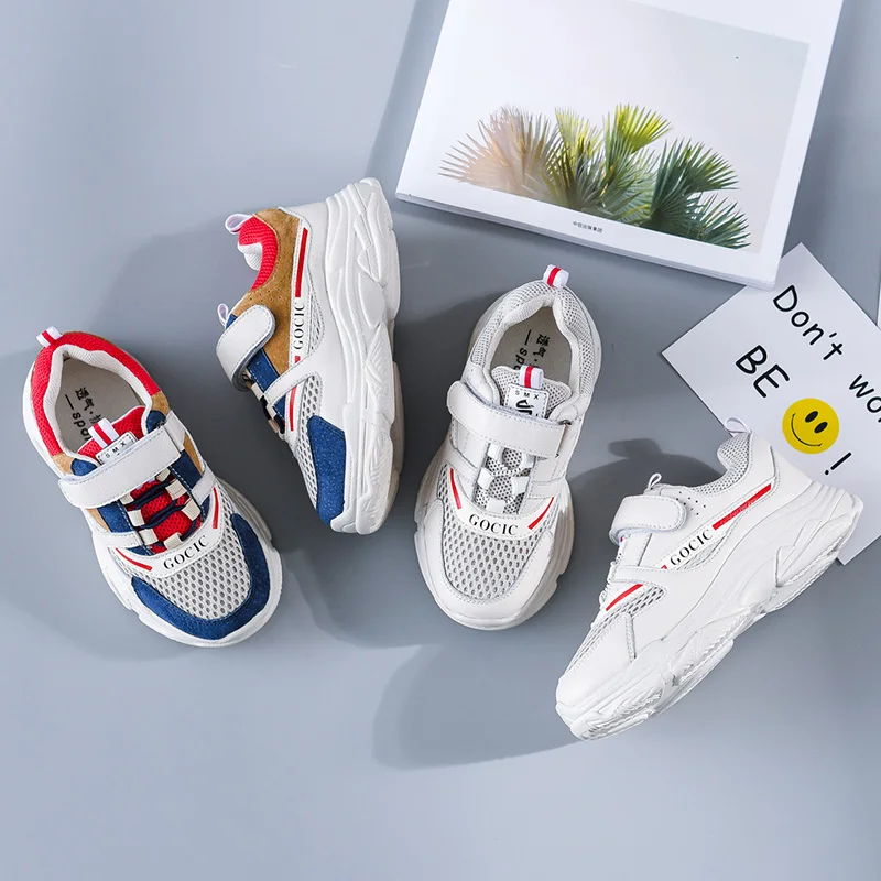 Детская противоскользящая обувь для бега Boys⟺shion дышащая Спортивная Школьная