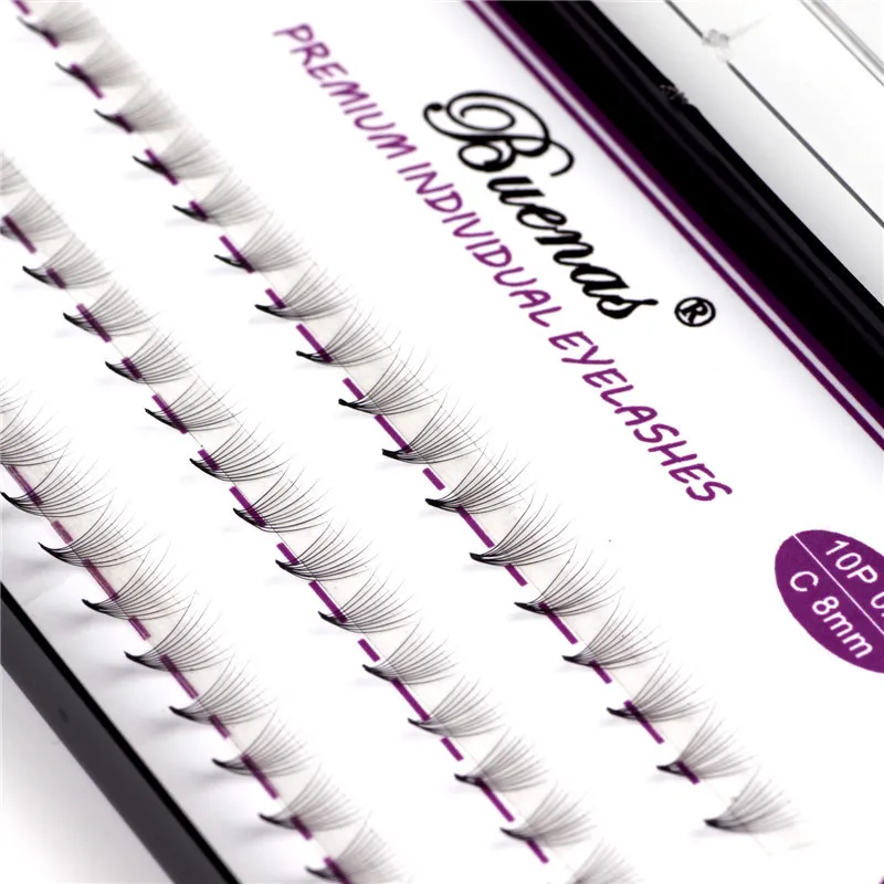 60 Bundles/Box Brand Prof Makeup Individual Cluster Eye Lashes Natural long Grafting Fake Eyelashes Women Beauty Accessories